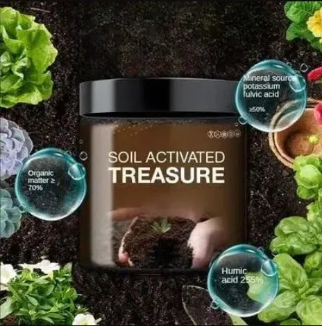 Soil Activated Treasure Premium Soil Activator 200gram (Pack of 2)